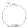 ショーメ CHAUMET ジョゼフィーヌ ロンド デグレット 083861 ホワイトゴールド K18WG ダイヤモンド ブレスレット ダイヤモンド ブリリアントカット 16石