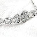 ショーメ CHAUMET ジョゼフィーヌ ロンド デグレット 083861 ホワイトゴールド K18WG ダイヤモンド ブレスレット ダイヤモンド ブリリアントカット 16石