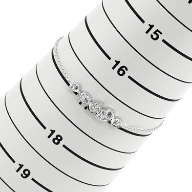 ショーメ CHAUMET ジョゼフィーヌ ロンド デグレット 083861 ホワイトゴールド K18WG ダイヤモンド ブレスレット ダイヤモンド ブリリアントカット 16石