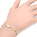 ブシュロン BOUCHERON セルパンボエム ブレスレット エクストラスモール JBT00808 パールホワイトXイエローゴールド K18YG ダイヤモンド マザーオブパール ブレスレット 白 シェル 1Pダイヤ XS
