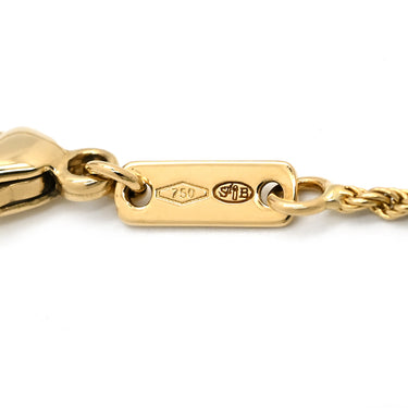 ブシュロン BOUCHERON セルパンボエム ブレスレット エクストラスモール JBT00808 パールホワイトXイエローゴールド K18YG ダイヤモンド マザーオブパール ブレスレット 白 シェル 1Pダイヤ XS