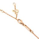 ショパール CHOPARD アイスキューブ ローズゴールド K18PG ネックレス ピンクゴールド 750 PG RG 18K バー
