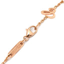 ショパール CHOPARD アイスキューブ ローズゴールド K18PG ネックレス ピンクゴールド 750 PG RG 18K バー