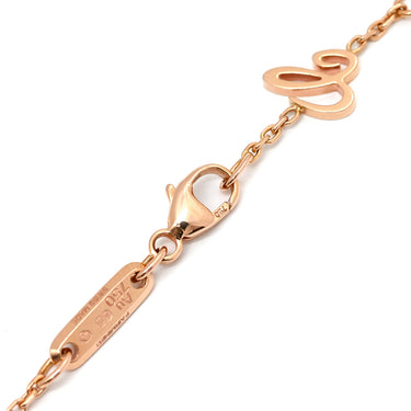 ショパール CHOPARD アイスキューブ ローズゴールド K18PG ネックレス ピンクゴールド 750 PG RG 18K バー