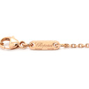 ショパール CHOPARD アイスキューブ ローズゴールド K18PG ネックレス ピンクゴールド 750 PG RG 18K バー