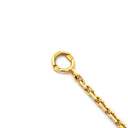 ヴァンクリーフアーペル Van Cleef & Arpels ヴィンテージ アルハンブラ VCARO9VA00 グリーン×イエローゴールド K18YG マラカイト ネックレス Au750 18K YG 緑 マラカイト マット