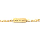 ヴァンクリーフアーペル Van Cleef & Arpels ヴィンテージ アルハンブラ VCARO9VA00 グリーン×イエローゴールド K18YG マラカイト ネックレス Au750 18K YG 緑 マラカイト マット