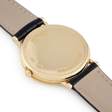 腕時計 ブレゲ BREGUET クラシック ツインバレル 5930BA/12/986 自動巻き メンズ OH済 K18YG無垢 デイト コインエッジ
