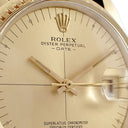 腕時計 ロレックス ROLEX オイスターパーペチュアル デイト 1512 29番台 自動巻き メンズ OH済 29番台 K14YG ゼファー ヴィンテージ