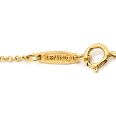 ティファニー Tiffany & Co ハート&アロー パールホワイト×イエローゴールド K18YG ネックレス T＆Co. 18K 750 YG