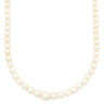 ミキモト MIKIMOTO パール パールホワイト×シルバー パール シルバー ネックレス MIKIMOTO 真珠 SV