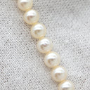 ミキモト MIKIMOTO パール パールホワイト×シルバー パール シルバー ネックレス MIKIMOTO 真珠 SV