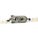 ミキモト MIKIMOTO パール パールホワイト×シルバー パール シルバー ネックレス MIKIMOTO 真珠 SV