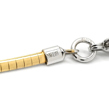 タサキ TASAKI パール ダイヤ グレー×ホワイトゴールド×イエローゴールド K18WG K18YG パール ダイヤモンド ネックレス 1粒 真珠 ドロップ スウィング リバーシブル
