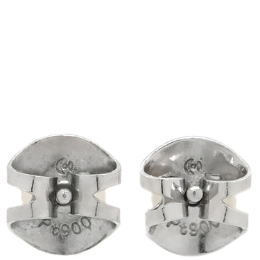 タサキ TASAKI パール ホワイト×プラチナシルバー Pt900 パール ピアス 真珠 1P 1粒 プラチナ