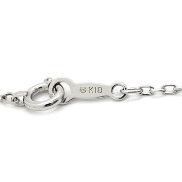 ミキモト MIKIMOTO パール ダイヤ ペンダント パールホワイト×ホワイトゴールド K18WG パール ダイヤモンド ネックレス MIKIMOTO 真珠 1粒 Au750 WG