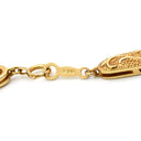 ミキモト MIKIMOTO K18 パール デザインネックレス パールホワイト×イエローゴールド パール K18YG ネックレス 真珠 18K 750 YG