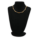 ミキモト MIKIMOTO K18 パール デザインネックレス パールホワイト×イエローゴールド パール K18YG ネックレス 真珠 18K 750 YG