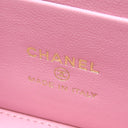 シャネル CHANEL マトラッセ バニティバッグ AP3204 ピンク キャビアスキン ショルダーバッグ ヴィンテージ金具 ココマーク