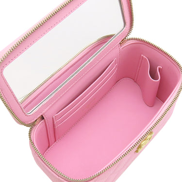 シャネル CHANEL マトラッセ バニティバッグ AP3204 ピンク キャビアスキン ショルダーバッグ ヴィンテージ金具 ココマーク