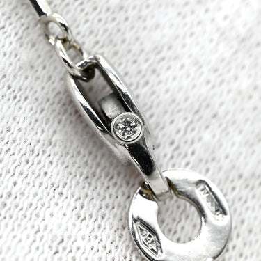 ダミアーニ DAMIANI アカデミア プレート ネックレス 20022300 ピンクゴールド×ホワイトゴールド K18PG ダイヤモンド K18WG ネックレス Au750 18K PG 3Pダイヤ アッカデミア