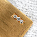 ダミアーニ DAMIANI アカデミア プレート ネックレス 20022300 ピンクゴールド×ホワイトゴールド K18PG ダイヤモンド K18WG ネックレス Au750 18K PG 3Pダイヤ アッカデミア