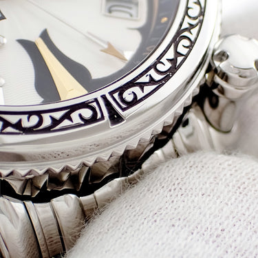 腕時計 セイコー SEIKO ガランテ スプリングドライブ GMT 美女と野獣 SBLA061 5R66-0AV0 自動巻き メンズ スプリングドライブ 限定