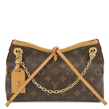 ルイヴィトン LOUIS VUITTON キャリーオール BB M13014 モノグラム モノグラムキャンバス 2WAYバッグ ゴールド金具 茶 ハンドバッグ ショルダー