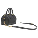 ルイヴィトン LOUIS VUITTON スピーディ バンドリエール 20 M58953 ノワール モノグラムアンプラント 2WAYバッグ ゴールド金具 黒