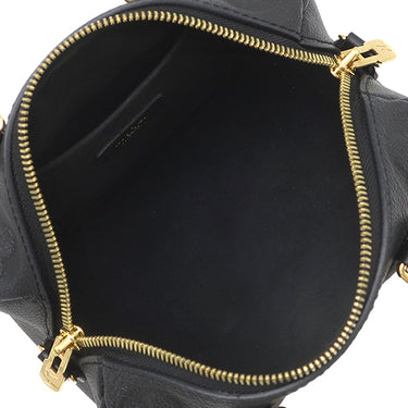ルイヴィトン LOUIS VUITTON スピーディ バンドリエール 20 M58953 ノワール モノグラムアンプラント 2WAYバッグ ゴールド金具 黒