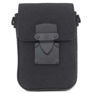 ルイヴィトン LOUIS VUITTON Sロック ヴェルティカル ウェアラブル ウォレット M81524 ノワール レザー トリヨンレザー ショルダーバッグ ブラック金具 黒