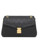 ルイヴィトン LOUIS VUITTON サンジェルマン PM M48931 ノワール モノグラムアンプラント ショルダーバッグ ゴールド金具 黒