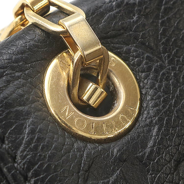 ルイヴィトン LOUIS VUITTON サンジェルマン PM M48931 ノワール モノグラムアンプラント ショルダーバッグ ゴールド金具 黒