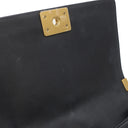 シャネル CHANEL ボーイシャネル25 A67086 ブラック キャビアスキン ショルダーバッグ ゴールド金具 黒 チェーンバッグ