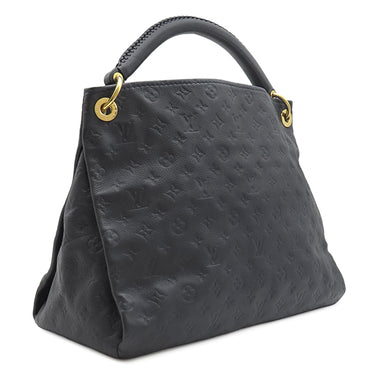 ルイヴィトン LOUIS VUITTON アーツィーMM M93448 アンフィニ モノグラムアンプラント ハンドバッグ ゴールド金具 トート 紺