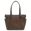 ルイヴィトン LOUIS VUITTON トータリーPM N41282 ダミエエベヌ ダミエキャンバス トートバッグ ゴールド金具 ショルダー 肩掛け 茶