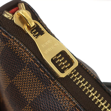 ルイヴィトン LOUIS VUITTON トータリーPM N41282 ダミエエベヌ ダミエキャンバス トートバッグ ゴールド金具 ショルダー 肩掛け 茶