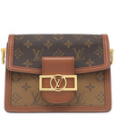 ルイヴィトン LOUIS VUITTON ドーフィーヌ MINI M45959 モノグラムリバース モノグラムキャンバス モノグラムリバースキャンバス ショルダーバッグ ゴールド金具 茶