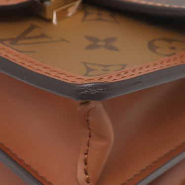 ルイヴィトン LOUIS VUITTON ドーフィーヌ MINI M45959 モノグラムリバース モノグラムキャンバス モノグラムリバースキャンバス ショルダーバッグ ゴールド金具 茶