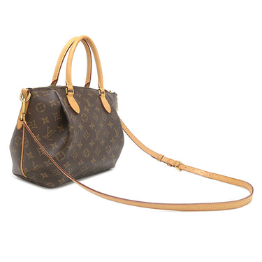 ルイヴィトン LOUIS VUITTON テュレン PM M48813 モノグラム モノグラムキャンバス 2WAYバッグ ゴールド金具 茶 ショルダー ハンドバッグ