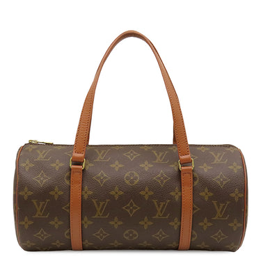 ルイヴィトン LOUIS VUITTON パピヨン 30 M51365 モノグラム モノグラムキャンバス ハンドバッグ ゴールド金具 茶 旧型 ボストン