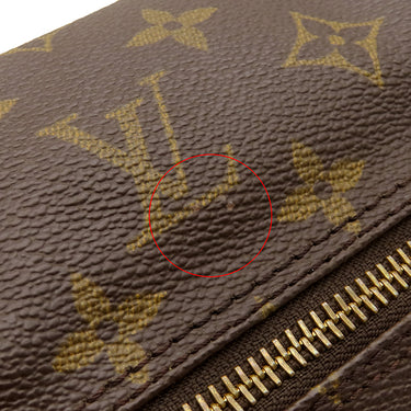 ルイヴィトン LOUIS VUITTON パピヨン 30 M51365 モノグラム モノグラムキャンバス ハンドバッグ ゴールド金具 茶 旧型 ボストン