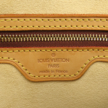 ルイヴィトン LOUIS VUITTON ルーピング MM M51146 モノグラム モノグラムキャンバス ハンドバッグ ゴールド金具 茶 ワンハンドル
