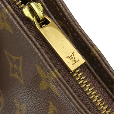 ルイヴィトン LOUIS VUITTON ルーピング MM M51146 モノグラム モノグラムキャンバス ハンドバッグ ゴールド金具 茶 ワンハンドル