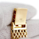 腕時計 パテックフィリップ PATEK PHILIPPE ゴールデン エリプス 3931/10 クオーツ メンズ K18YG無垢 ホワイト デイト ヴィンテージ