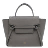 セリーヌ CELINE ベルトバッグ ナノ グレー レザー 2WAYバッグ ゴールド金具 ハンドバッグ ショルダーバッグ