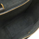 セリーヌ CELINE ベルトバッグ ナノ グレー レザー 2WAYバッグ ゴールド金具 ハンドバッグ ショルダーバッグ