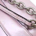 グッチ GUCCI ホースビット チェーン ミディアム 764255 ピンクオーロラ レザー ショルダーバッグ シルバー金具