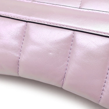 グッチ GUCCI ホースビット チェーン ミディアム 764255 ピンクオーロラ レザー ショルダーバッグ シルバー金具