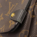 ルイヴィトン LOUIS VUITTON ジョルジュBB M53867 ノワール×ローズプードル モノグラムキャンバス 2WAYバッグ ゴールド金具 茶 黒 ピンク ライン ショルダー